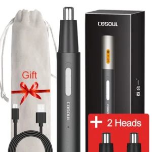 Nose Hair Trimmer Electric Rechargeable Nose Trimmer Men Shaver Razor Women Nose Hair Cutter Ear Trimmer Waterproof 1