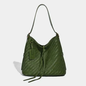 Woven Tote Bag for Women Handbag Shoulder Bag Fashion Woven Hobo Bags Vegan Leather Underarm Handbags Crossbody Large Travel Bag 1