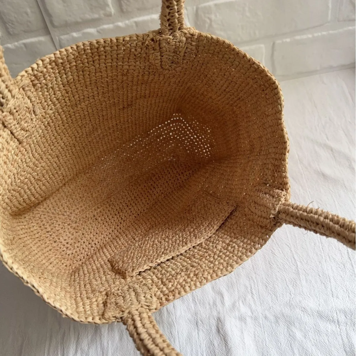 Handmade Raffia Straw Bags for Women Shoulder Bag Summer Woven Beach Bag NEW Natural Grass Handbag Vacation Shopper Tote Purses 4