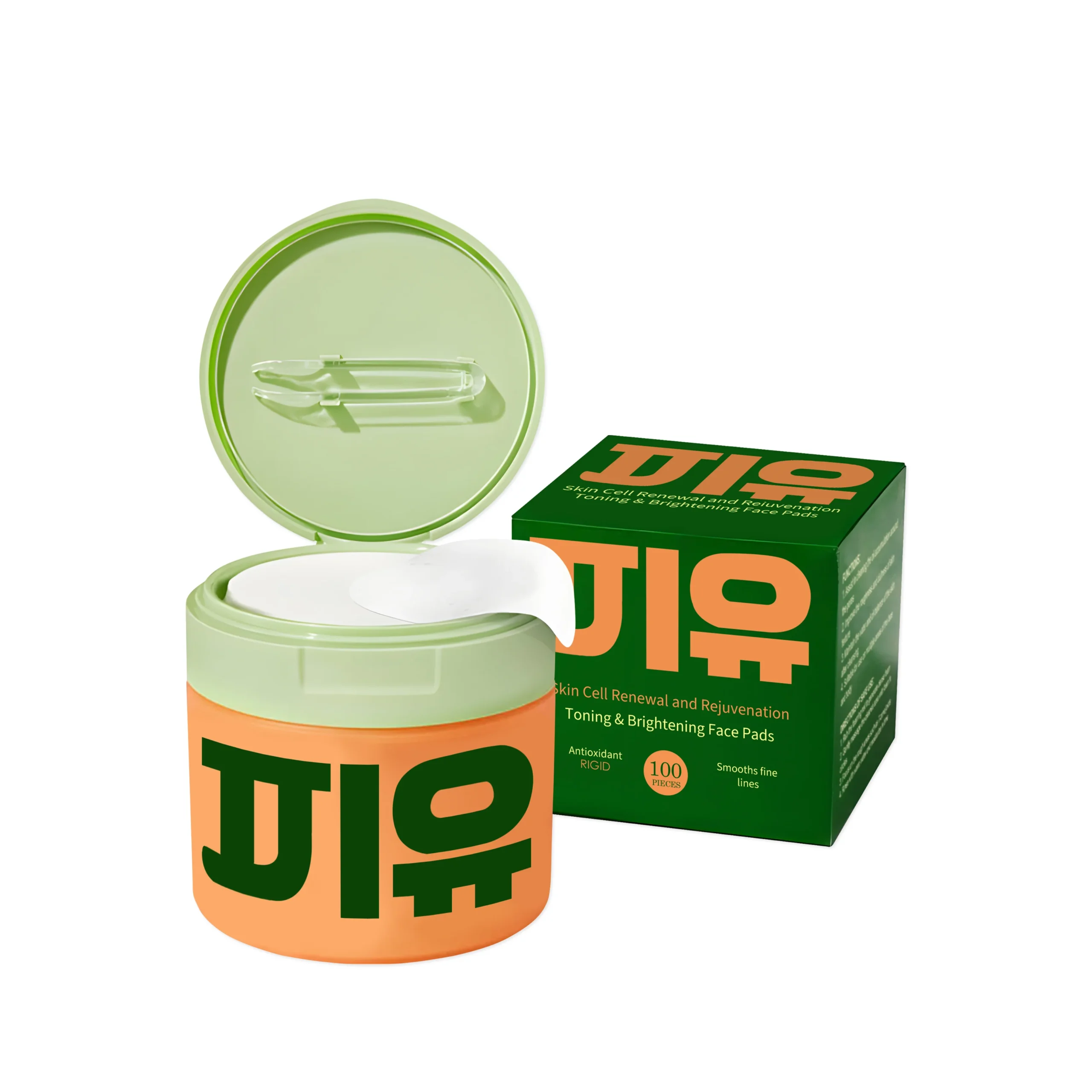 Centella Asiatica Moisturizing Cotton Pads - Gentle Skin-Toning Pads for Hydration, Moisturization & Firming Facial Skin 6