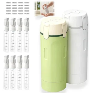 4 In 1 Travel Dispenser Portable Travel Bottles Leak Proof Leakproof Travel Container For Perfume Shampoo Conditioner Lotion 1